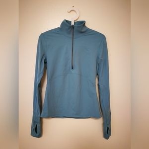 lululemon half zip running long sleeve shirt, like new